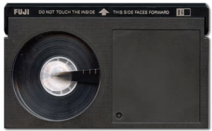 Betamax Video Tape to Convert to Digital